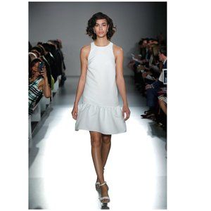 Amsale Little White Dress